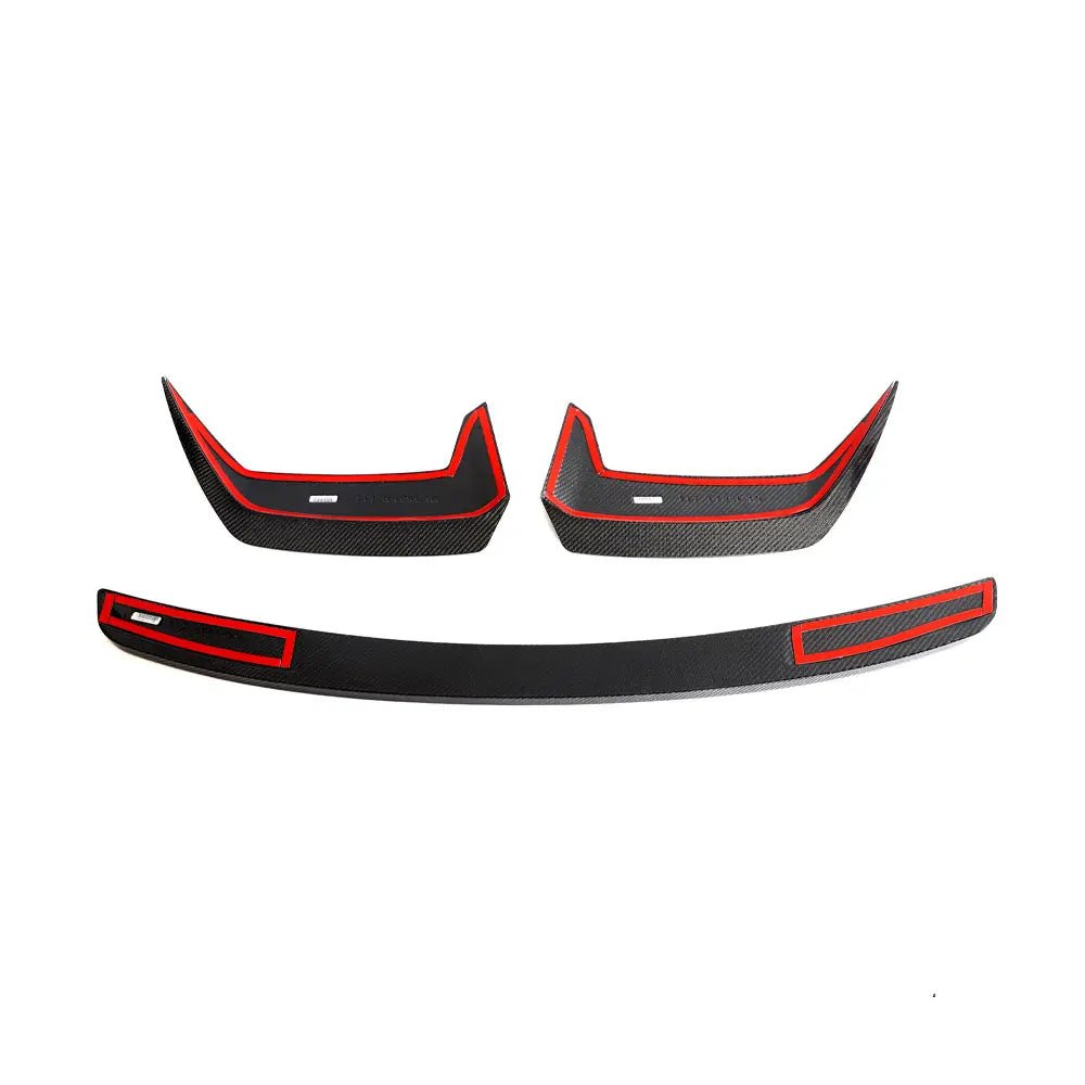 Carbon Fiber Roof Spoilers (3pc)- Audi RSQ8 SUV Sport 2020-2023 - 图片 3