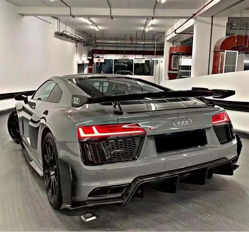 Performance Style Carbon Fiber Rear Diffuser - Audi R8 Gen 2 - Image 3