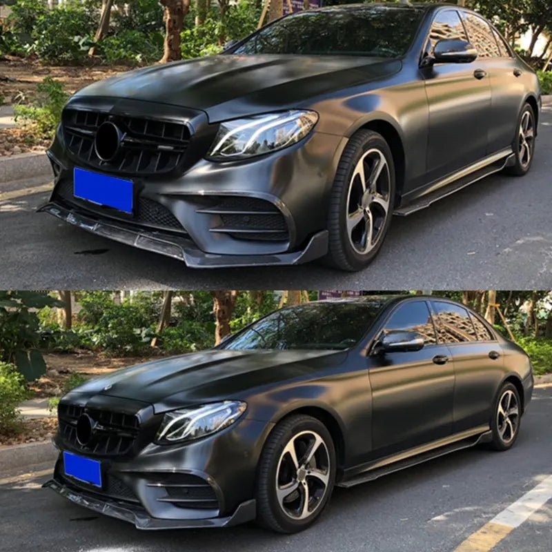 Carbon Fiber BRBS Style Front Splitter lip - Mercedes Benz W213 E Class E53 E43 E400 Sport 2016-2020 W213