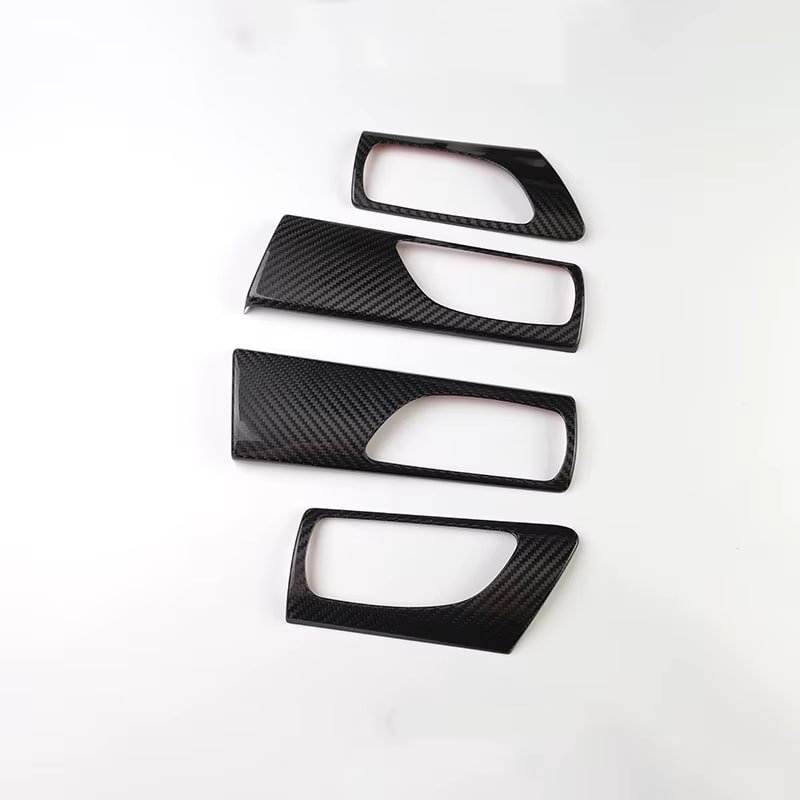 Carbon Fiber Car Interior Door Handle Panel Trim - Lexus IS IS250 IS300h IS350 F Sport 2014-2018