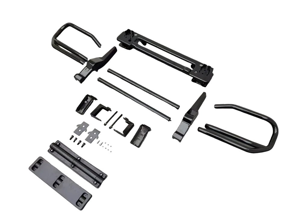 Black Front Bull Crash Bar Guard - Mercedes G63 AMG W465 2024+ G500 G450d