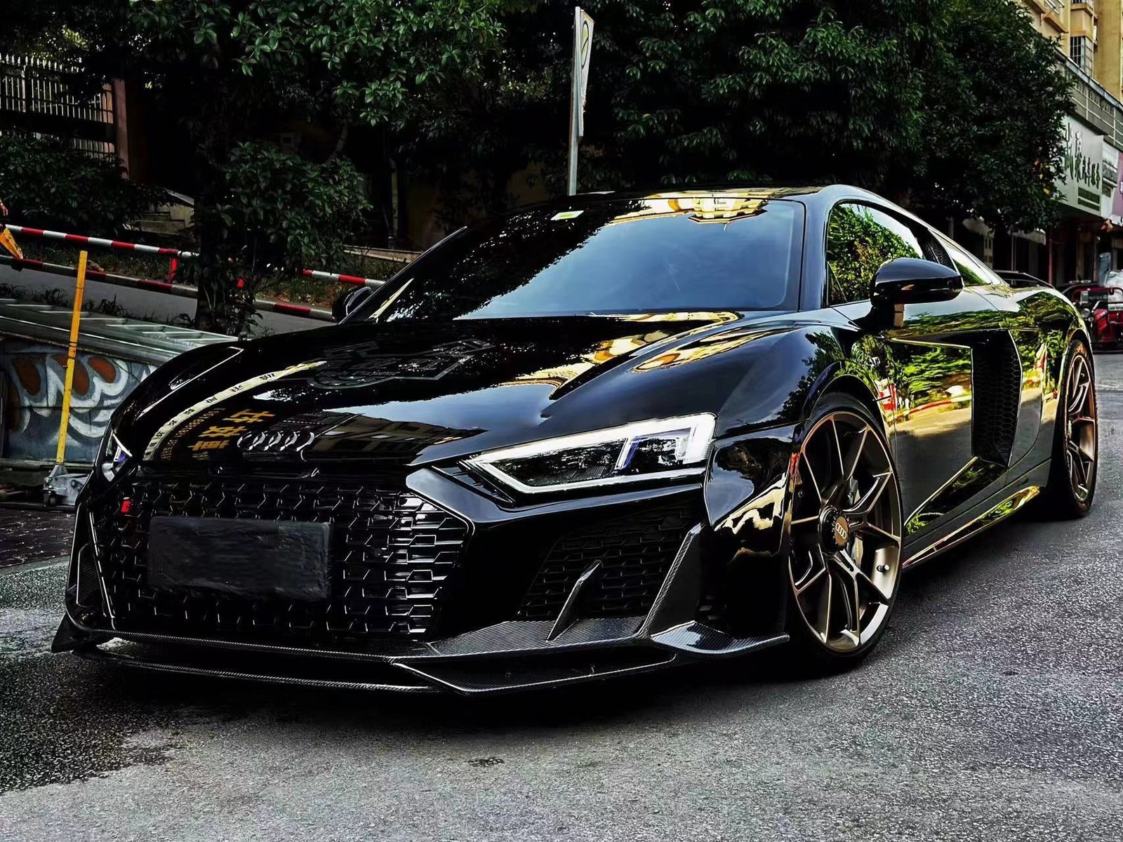 2017-2018 Face Lift Bumper Conversion Kit to 2019-2023 - Audi R8 Gen 2 - 图片 11
