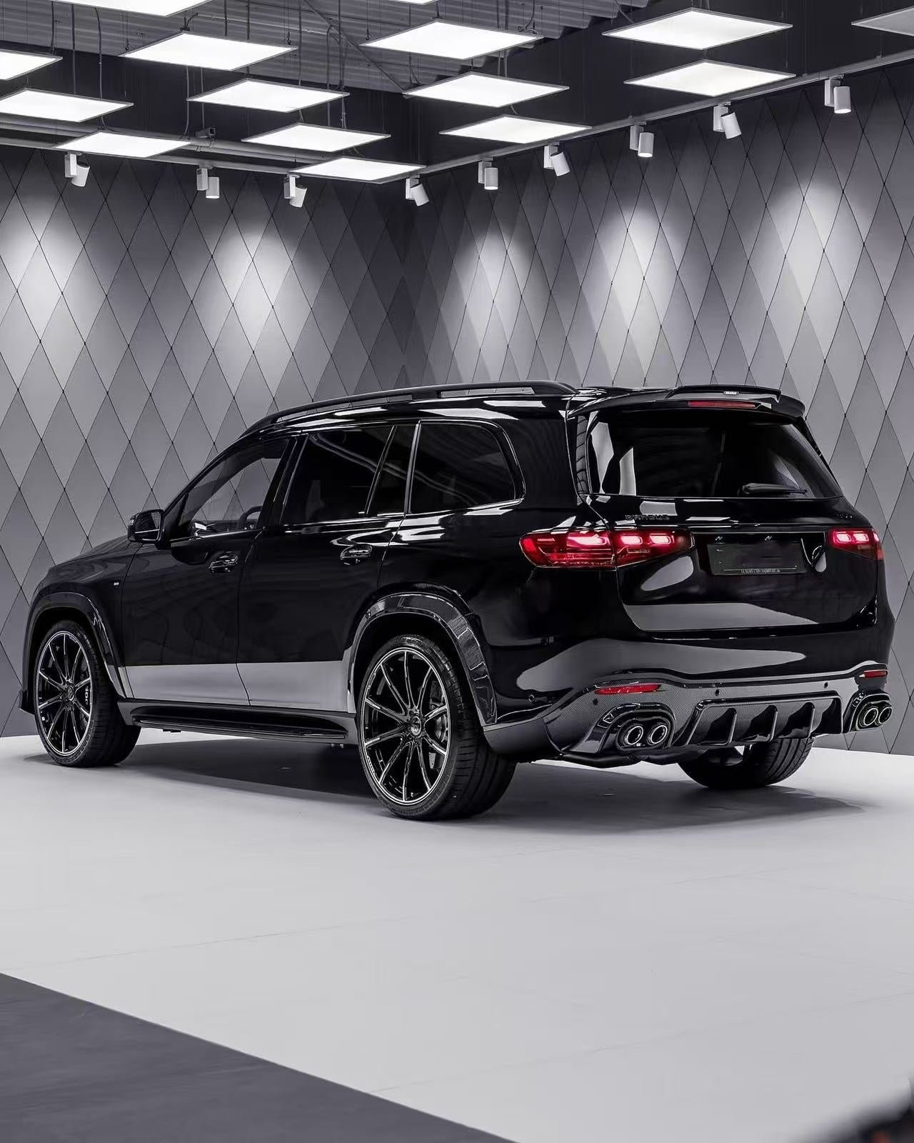 Carbon Fiber Aero Body Kit GLS Upgrade BRB Style - Mercedes X167 GLS450