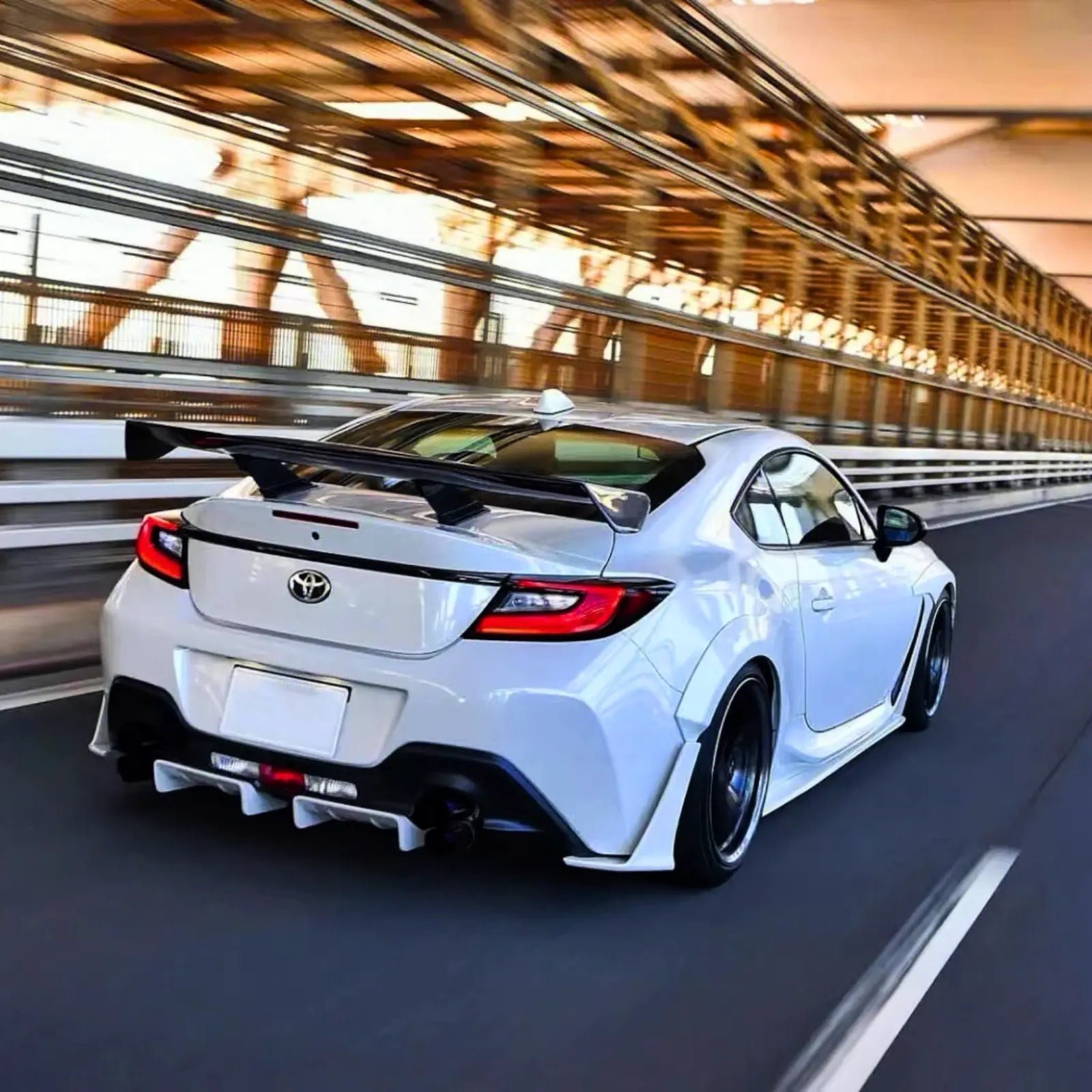 Carbon Fiber GT Style Rear Wing - TOYOTA GR86 Subaru BRZ ZN8 ZD8