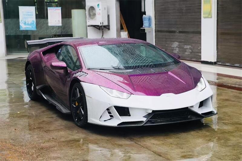 Carbon Fiber EVO Style Front Bumper Upgrade - Lamborghini Huracan LP580 LP610