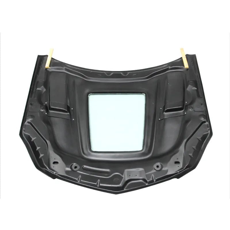 Carbon Fiber Hood W/ Transparent Window - Mercedes Benz W205 C63 AMG