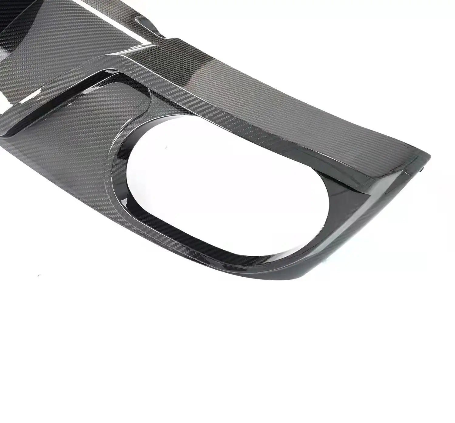 Prepreg Carbon Fiber Rear Diffuser w/led - Audi Q8 2020+ - 图片 4