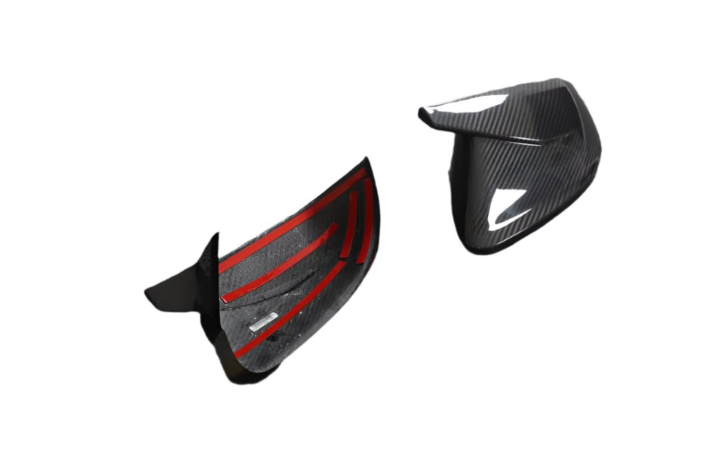 Carbon Fiber Side Mirror Covers - Audi RSQ8 RS Q8 2020 2021