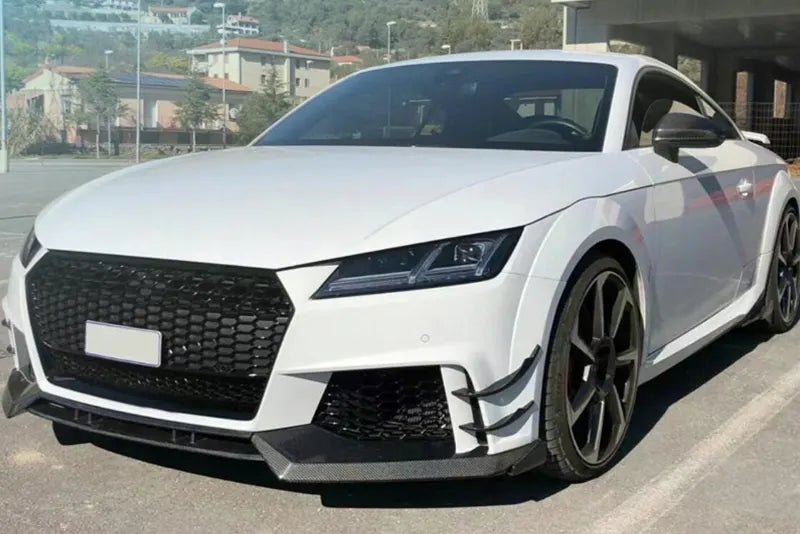 Carbon Fiber Front Bumper Canards - Audi TT RS MK3 TTRS 15-19