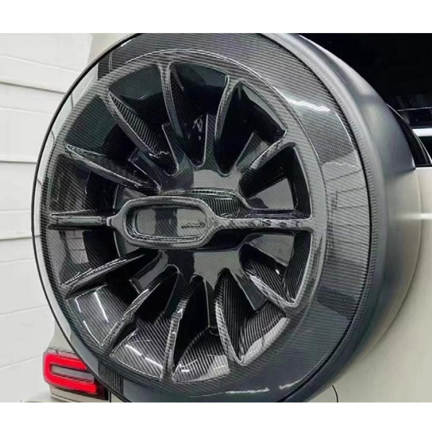 Dry Carbon Fiber Vor Style Rear Spare Wheel Cover - Mercedes Benz G Wagon AMG G550 G500 W464 W463A 2019+