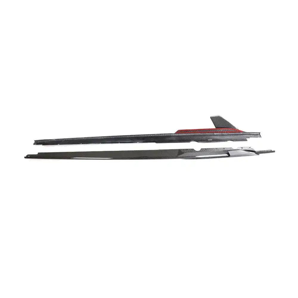C Style Carbon Fiber Side Skirt Extension - Audi R8 Gen 2 2019-2024 - 图片 2