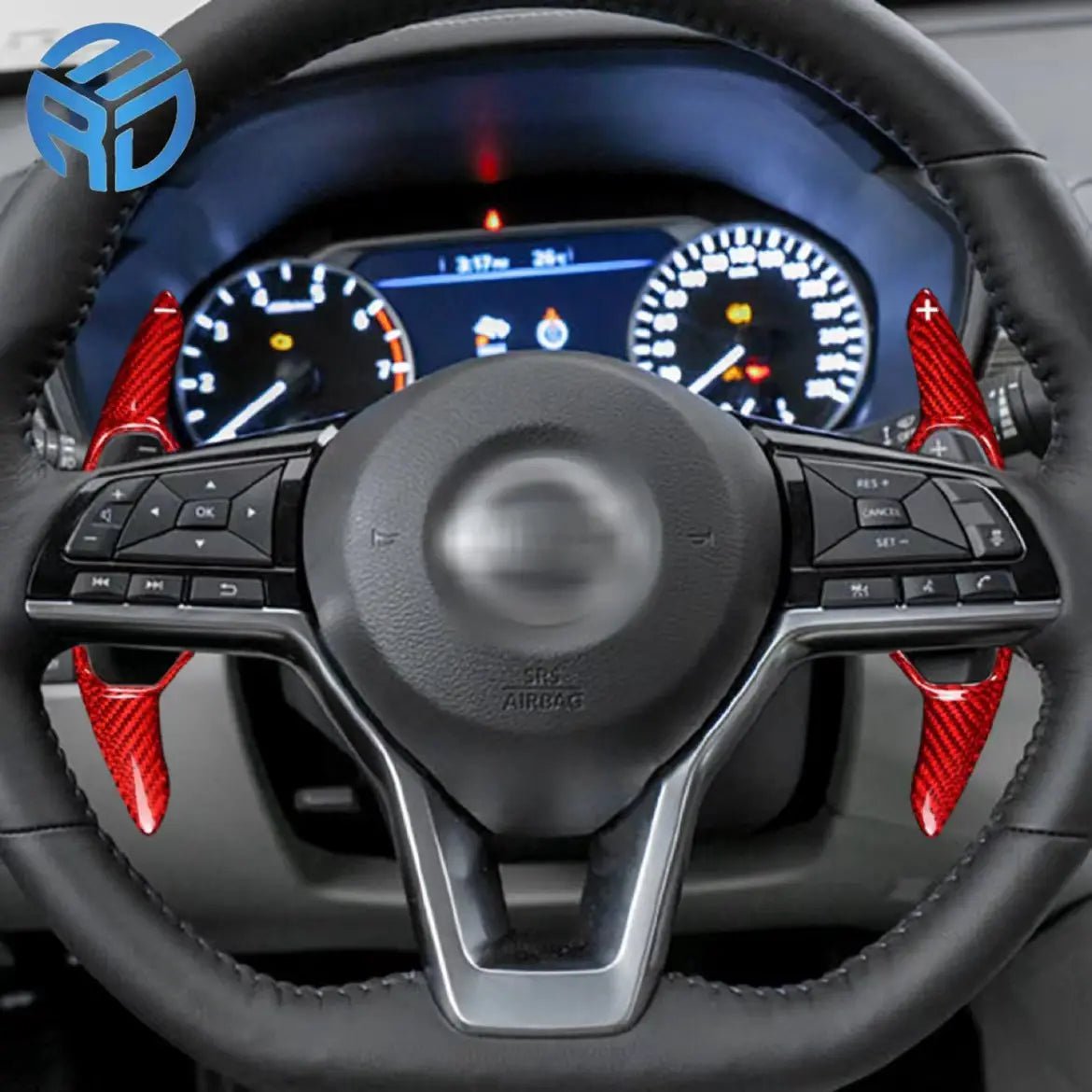 Carbon Fiber Steering Wheel Paddle Shifter - Infiniti Q50 2018-2021 Q60 2016-2022