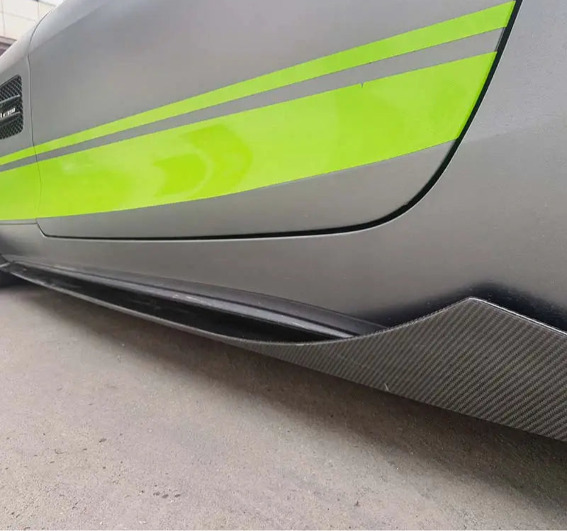 Dry prepreg Carbon Fiber Side Skirt - Mercedes Benz AMG GT GTS C190