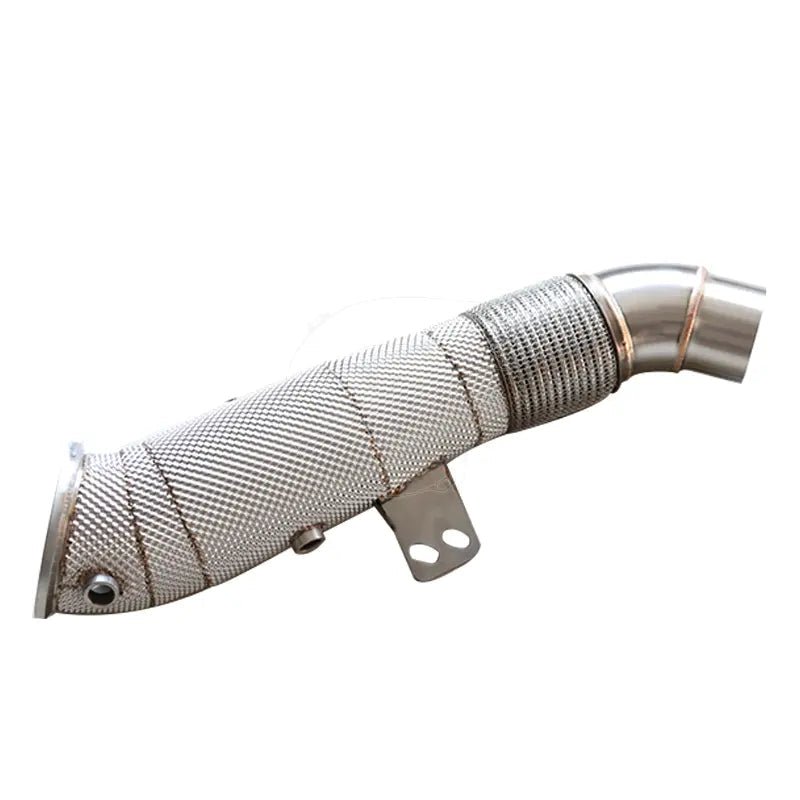 B58 Exhaust 4.5in DownPipe w/ Heatshied - BMW M340i B58 G20 G29 Supra A90 B58 2018-2023