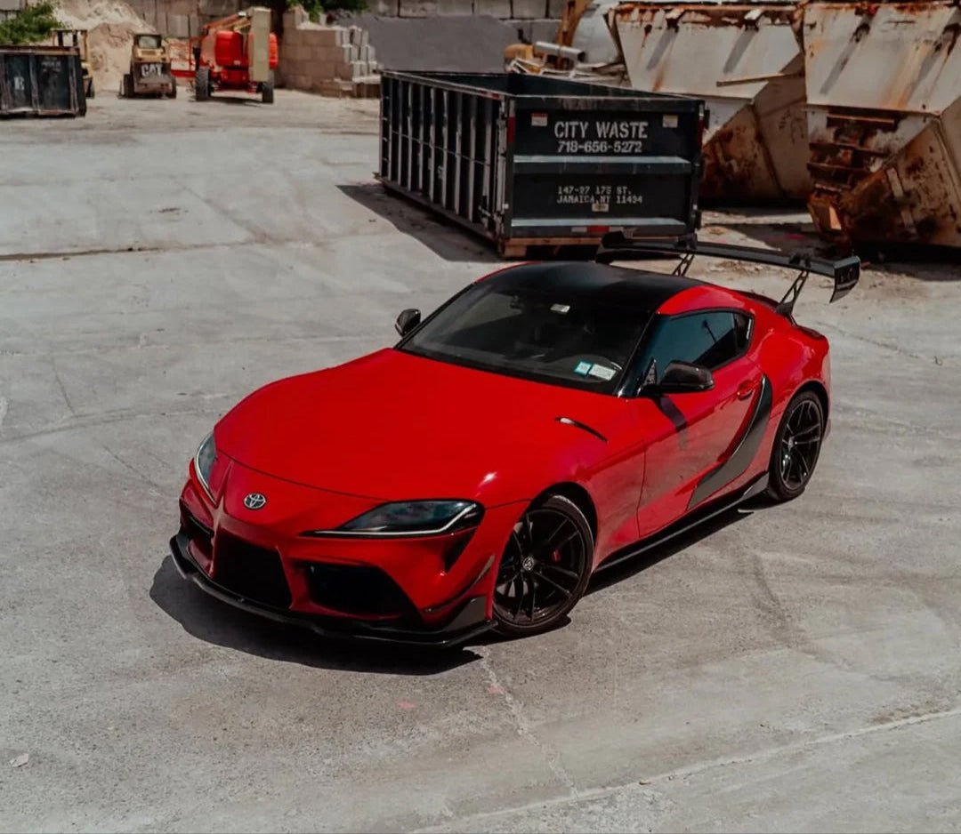 Carbon Fiber AD Style V3 Rear Trunk Wing - Toyota GR Supra A90 A91 MK5 2021+