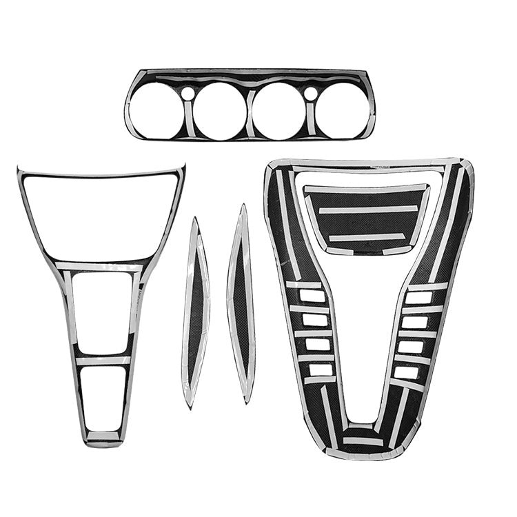 Carbon Fiber Interior Center Trim Kit Cover - Mercedes Benz AMG GT GTS GTR 2019-2023 4 door