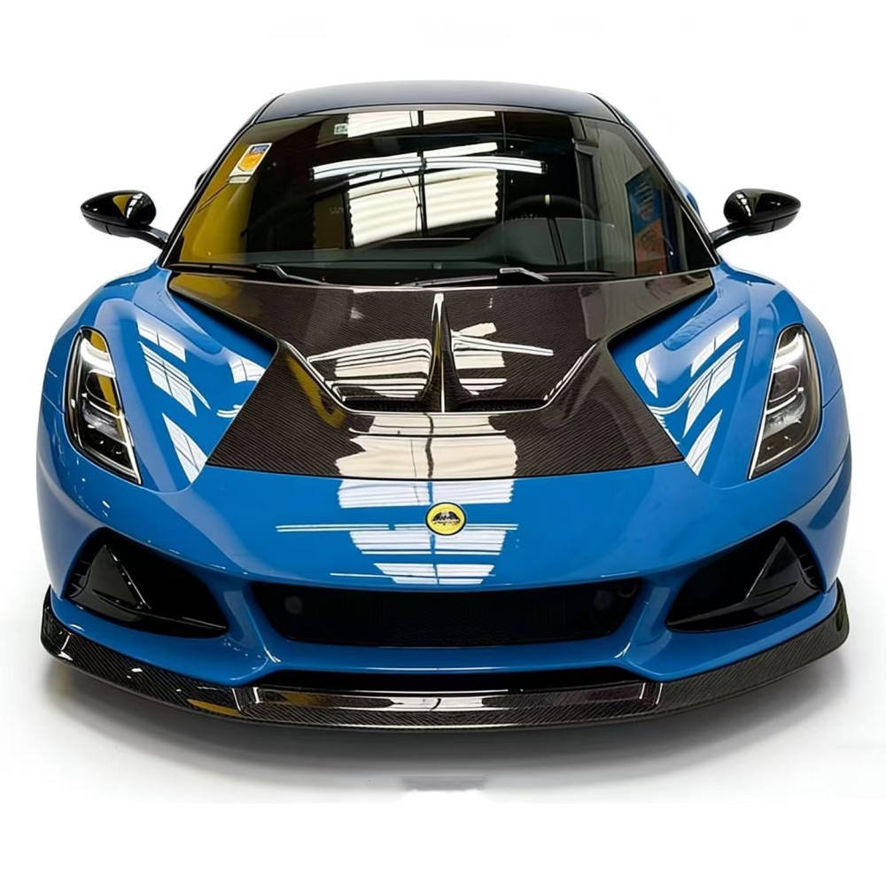 Carbon Fiber V Style Hood Bonnet - Lotus Emira