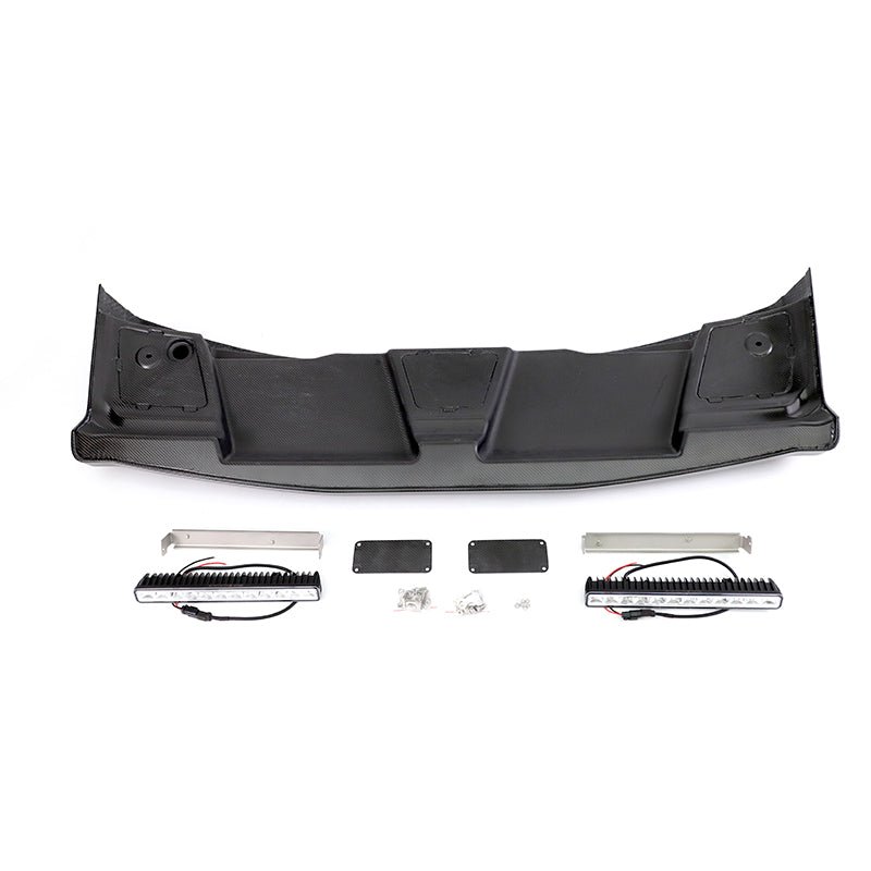 Carbon Fiber 4X4 Concave Style Roof Spoiler w/ Led Light - Mercedes Benz G Wagon W464 W463A 2019+ G63