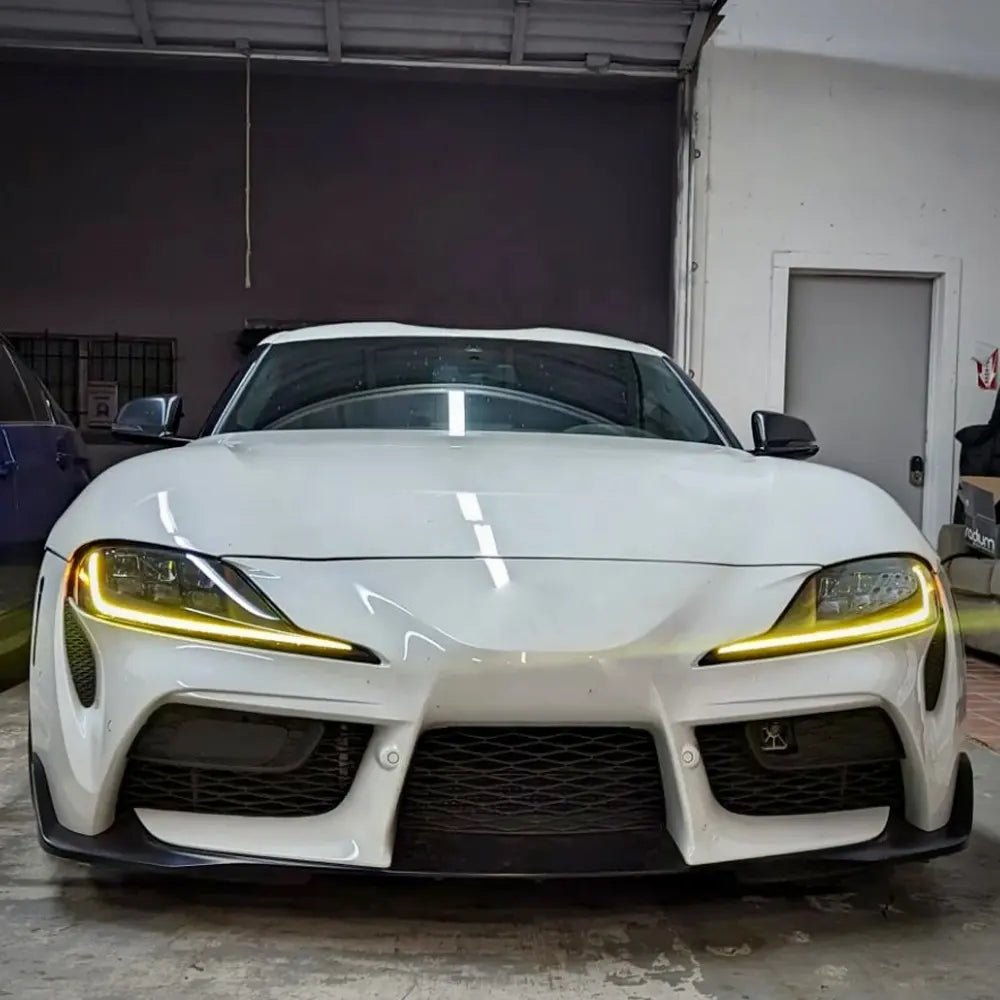 Yellow DRL LED Modules - Toyota supra A90 A91 Headlight