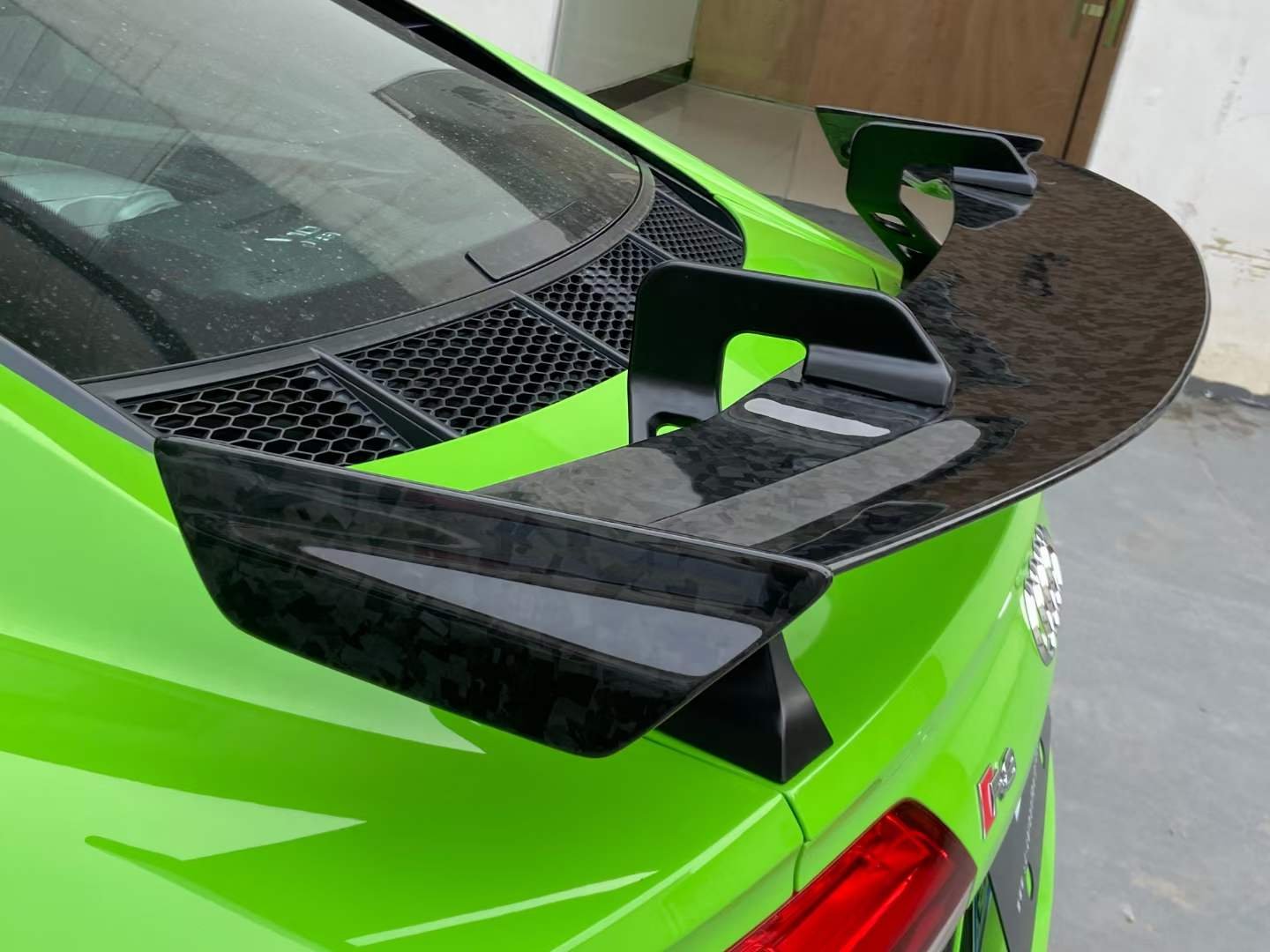 Prepreg Carbon Fiber Performance Style Vented Wing - Audi R8 Gen 2 - 图片 3