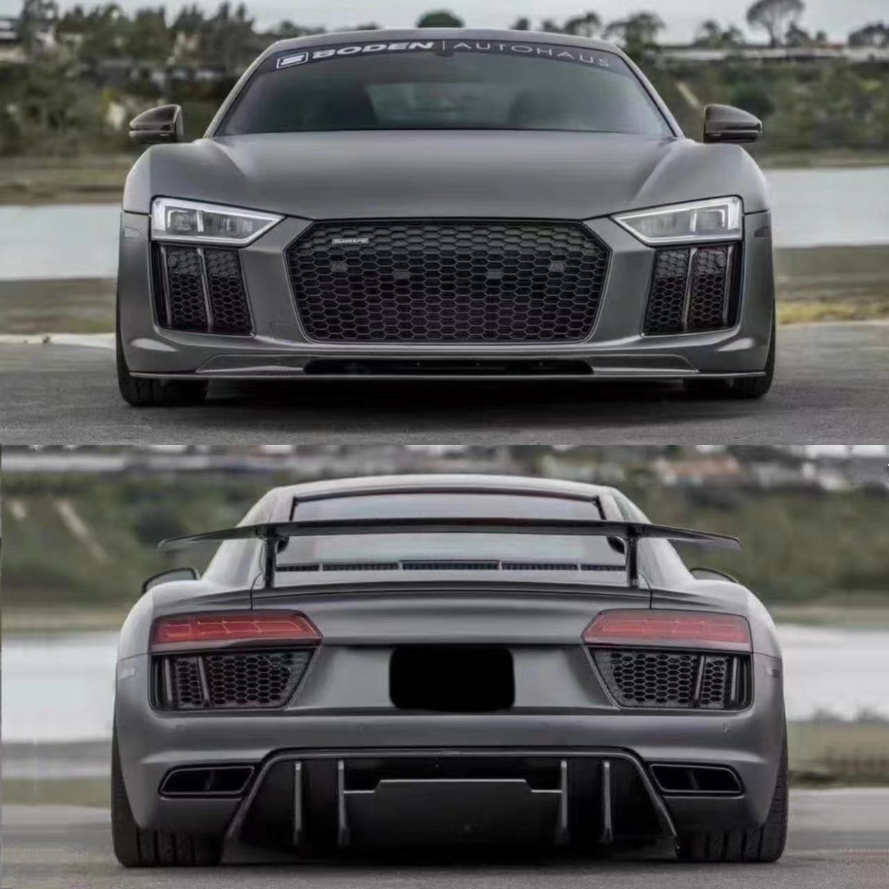 Full Carbon Fiber V-Style R8 Aero Kit - Audi R8 2017-2019 - 图片 15