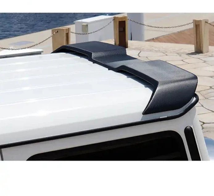Mercedes G Wagon W463 Carbon Fiber Rear Spoiler Wing W/ LED