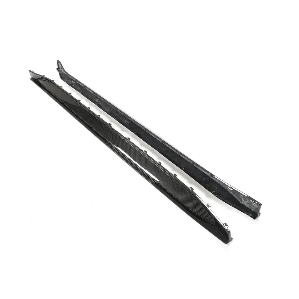 OEM Style Carbon Fiber Side Skirt w/ lip V2- BMW BMW M3 / M4 (G80 / G82 / G83)