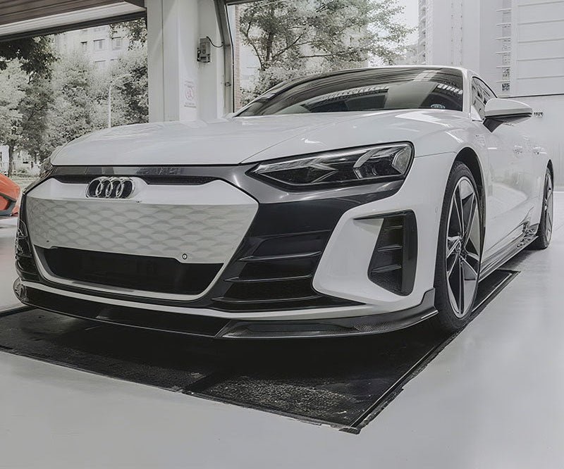 Carbon Fiber Bumper Front lip - Audi RS / E-Tron GT