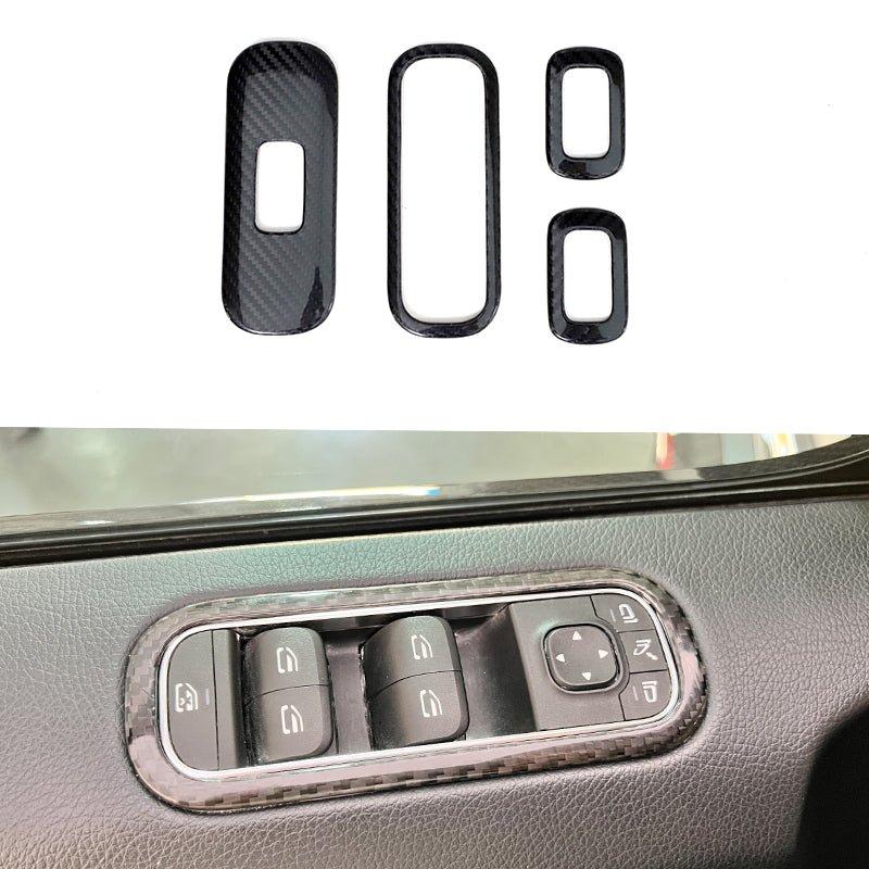 Carbon Fiber Interior Window Selector Trim - Mercedes Benz G CLASS W464 W463A W465