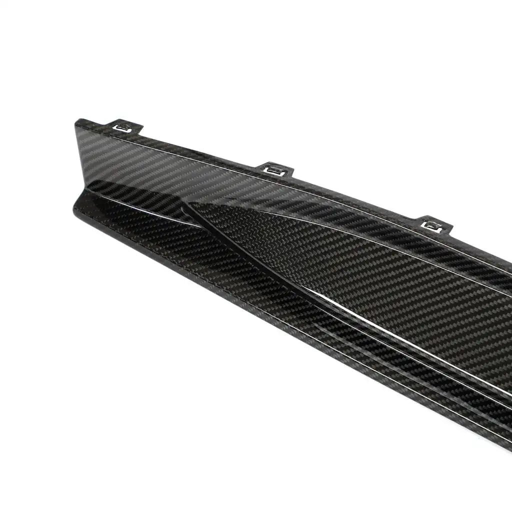 OEM Style Carbon Fiber Side Skirt w/ lip V2- BMW BMW M3 / M4 (G80 / G82 / G83)
