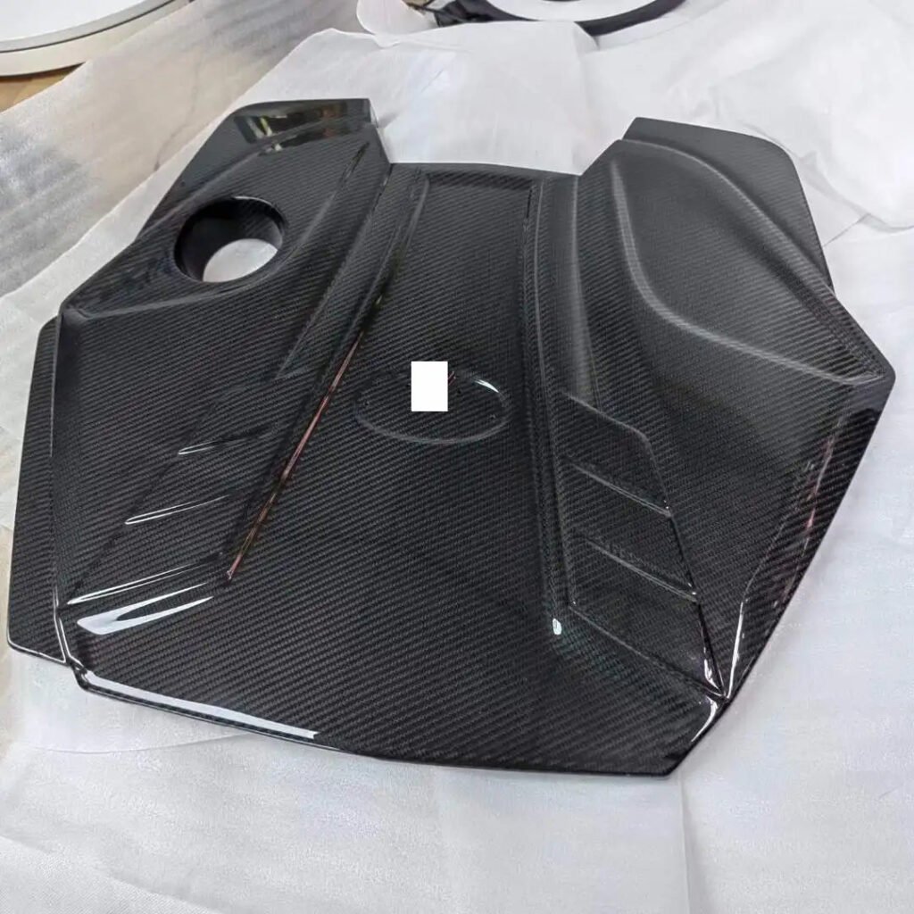 Carbon Fiber Engine Cover - Infiniti Q50 Q60 3.0T V6