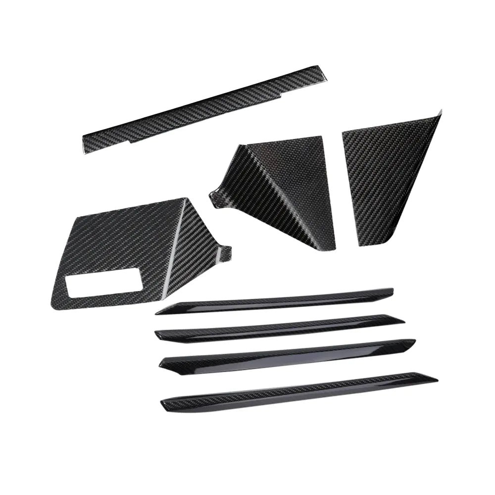 Pre-Preg Carbon Fiber Interior Trims Complete Set (14pc) - Audi A3/S3/RS3 8Y 8y.5 - Image 7