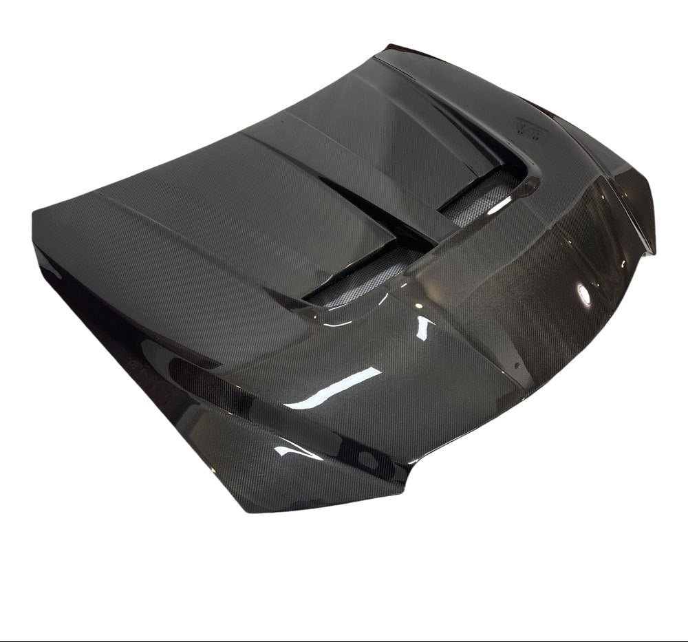 Carbon Fiber Vented V2 Hood bonnet Replacement - 2021+ Lexus IS300 IS350 IS500