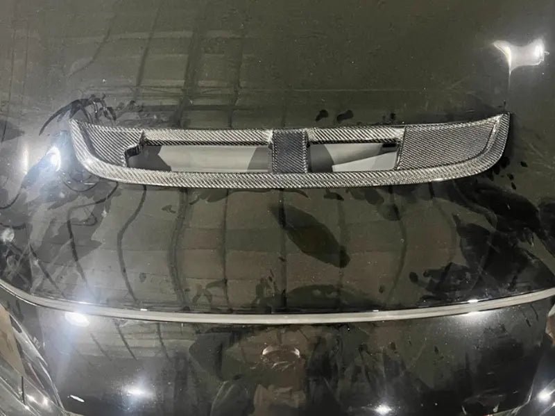 Carbon Fiber Hood Vent SPN Trim V2 - Honda Civic Type R FL5