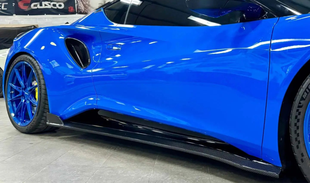 Dry Carbon Fiber Side Skirts - Lotus Emira
