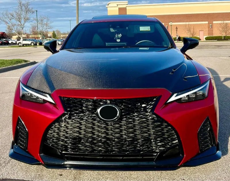 Carbon Fiber OEM Style front Hood - Lexus IS 300, IS 350, and IS 500 2021-2025