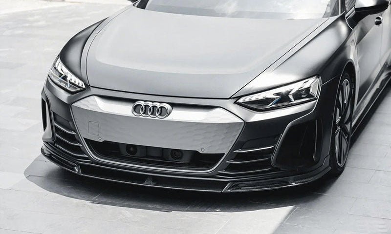 Carbon Fiber Bumper Front lip - Audi RS / E-Tron GT