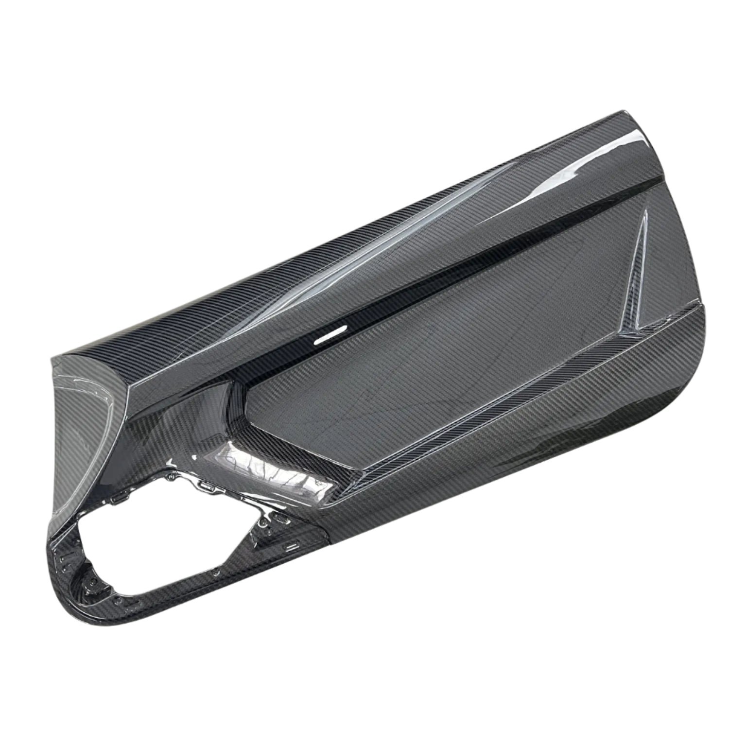 Dry Carbon Fiber Door Panel Cover - Lamborghini Huracan