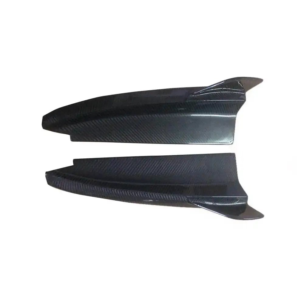 Carbon Fiber Rear Bumper Canard Splitter - Mercedes-Benz C Class A205 C205 Sport C43 AMG Sedan Coupe 2015 - 2019