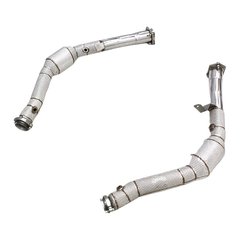 Mercedes-Benz G63 AMG Exhaust Down pipe w/ heatshield - Mercedes Benz G63 w463 5.5T