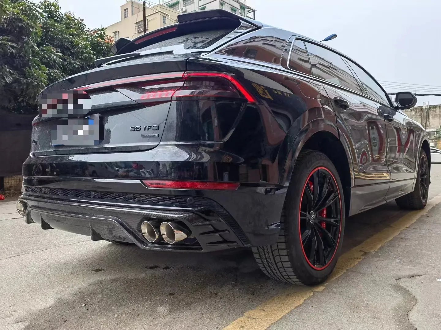 Carbon Fiber AP Style Aero kit - Audi Q8 RSQ8 - Image 9