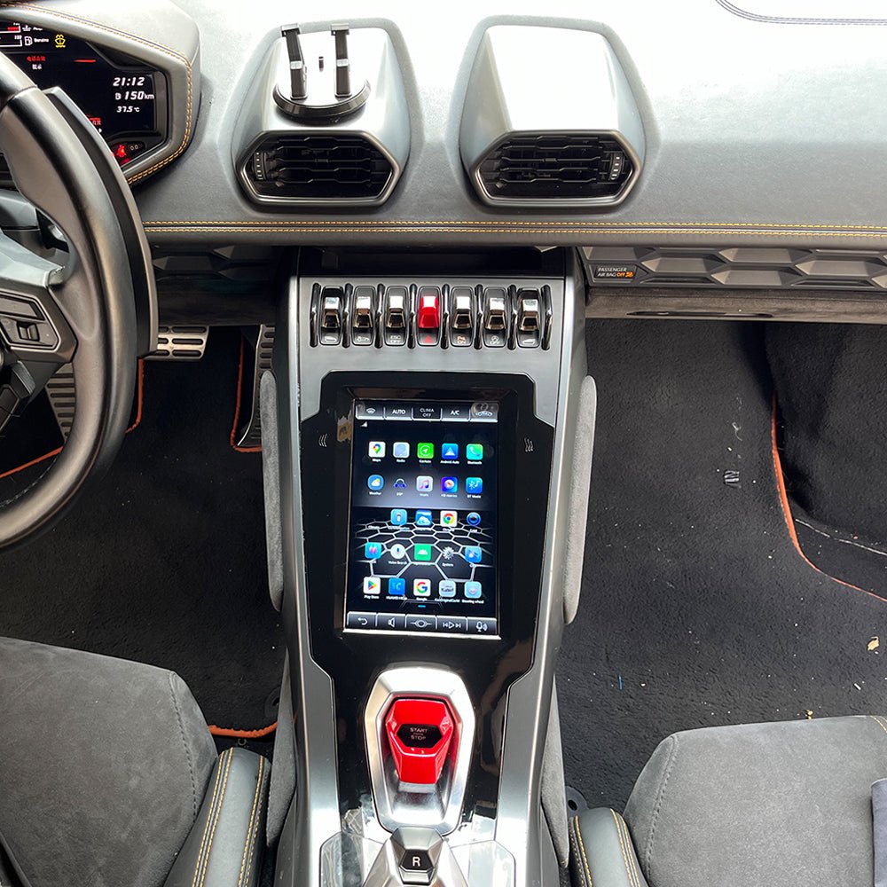 Lamborghini Huracán - EVO-Style Android Touchscreen Replacement Upgrade with Wireless Apple CarPlay & Android Auto