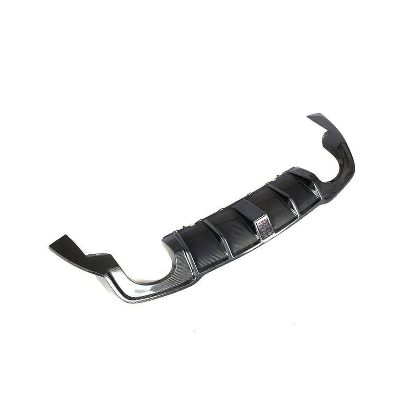 Carbon Fiber Rear Diffuser w/ Brake Light - Audi S3 / A3 S Line - 图片 2