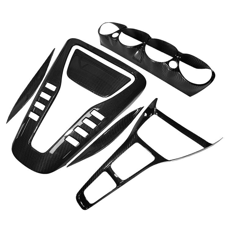 Carbon Fiber Interior Center Trim Kit Cover - Mercedes Benz AMG GT GTS GTR 2019-2023 4 door