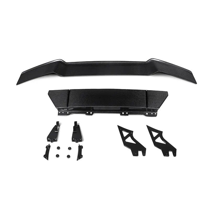 1016 Style Carbon Fiber Rear Spoiler Wing w/ Decklid - Lamborghini Huracan