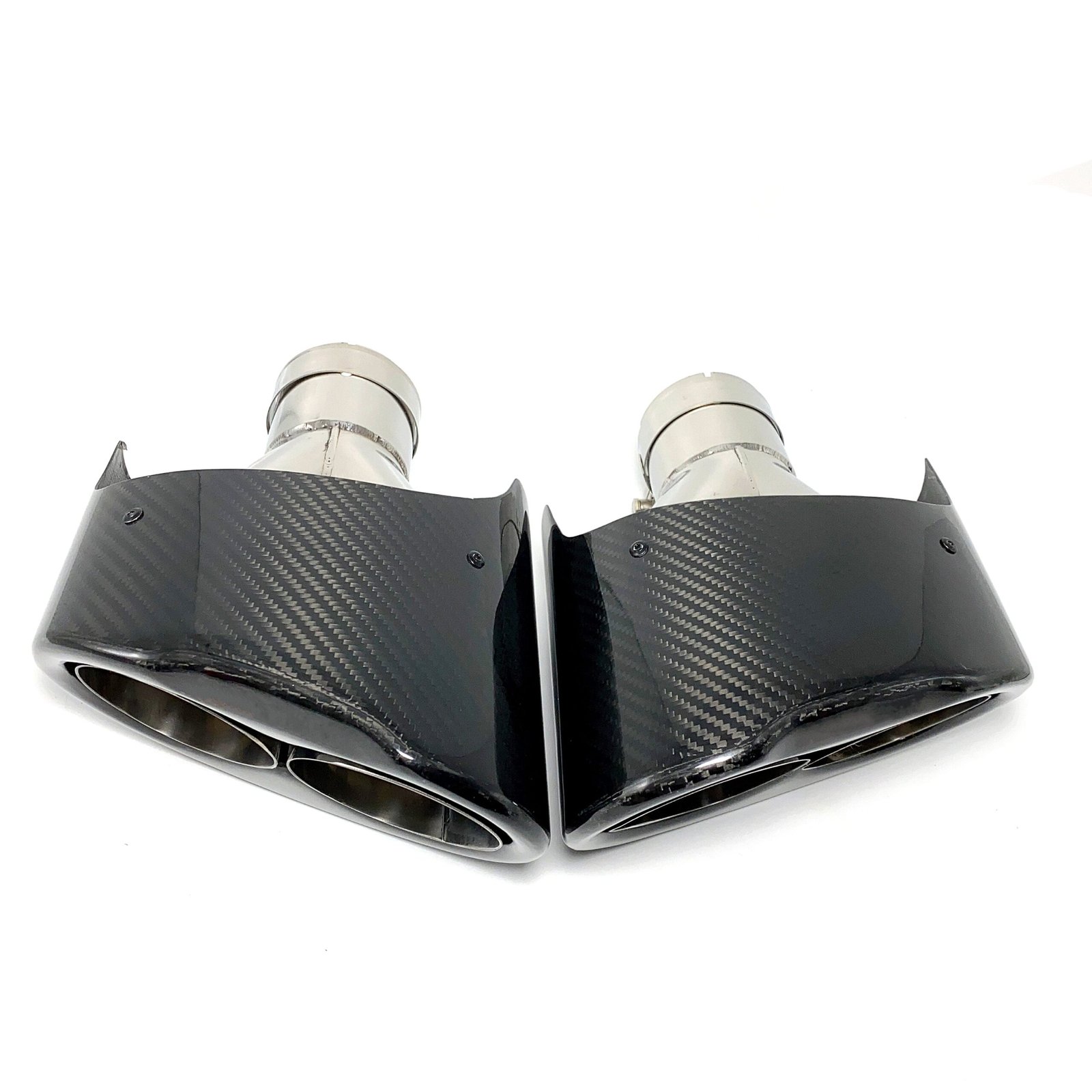 Carbon Fiber Exhaust Tip for Audi RS3 RS4 RS5 RS6 RS7 A3 A4 A5 A6 A7 Muffler Tip S4 S5 S6 S7 - 图片 2