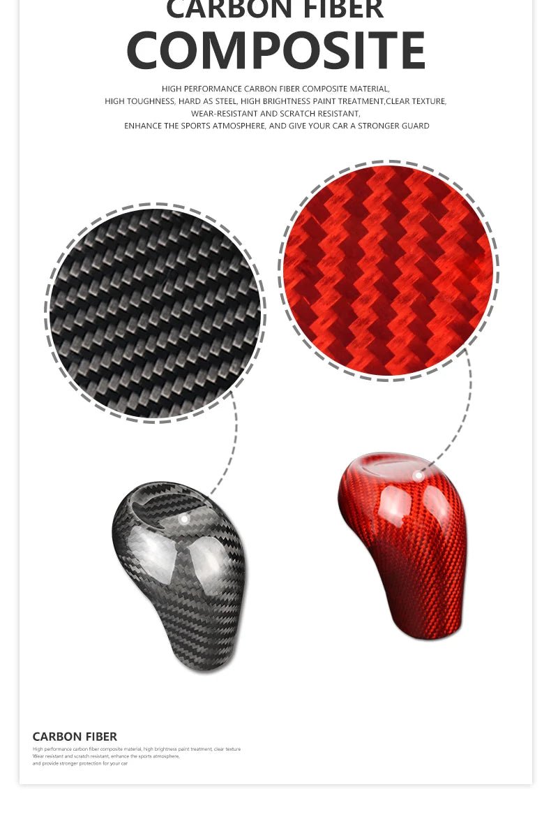 Carbon Fiber Gear Shift Knob - Chevrolet Corvette C7