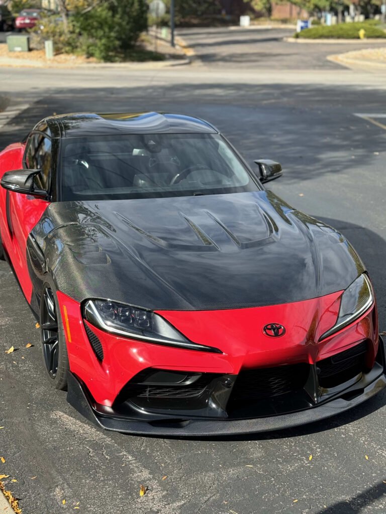 Carbon Fiber AG style Front Bumper Lip - Toyota Supra A90/A91 MK5