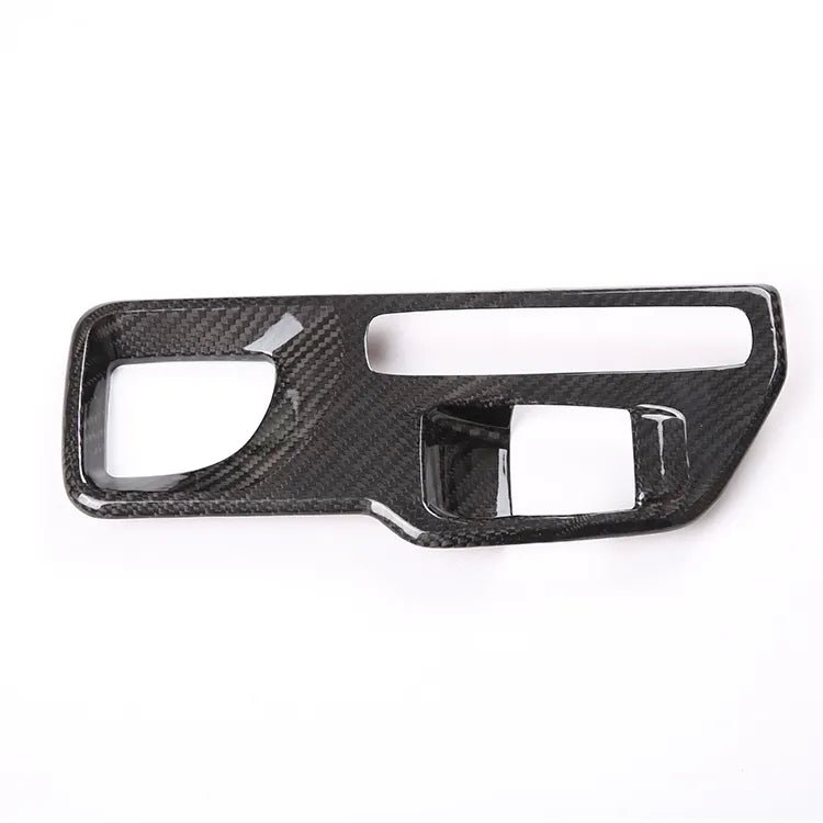 Carbon Fiber Center Control Gear Shift Button Panel Cover - Toyota GR Supra A90 2019+