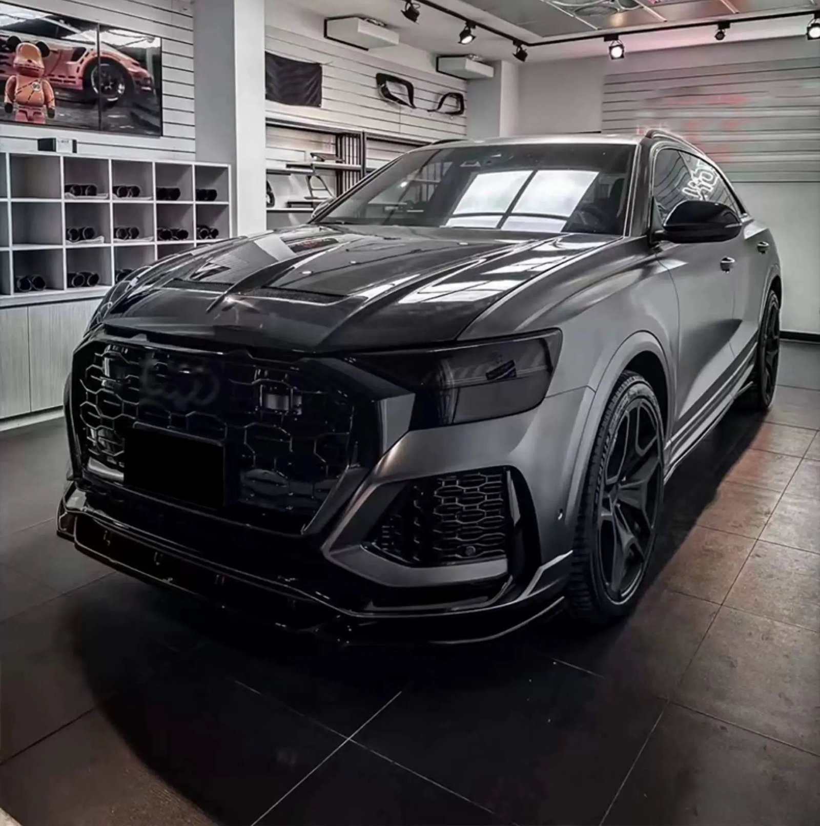 Prepreg Carbon Fiber Vented Hood Bonnet - Audi Q8/ SQ8/ RSQ8 2018-2022 - 图片 8